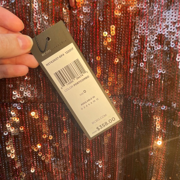 BCBGMaxazria Sequin Dress - Picture 6 of 7
